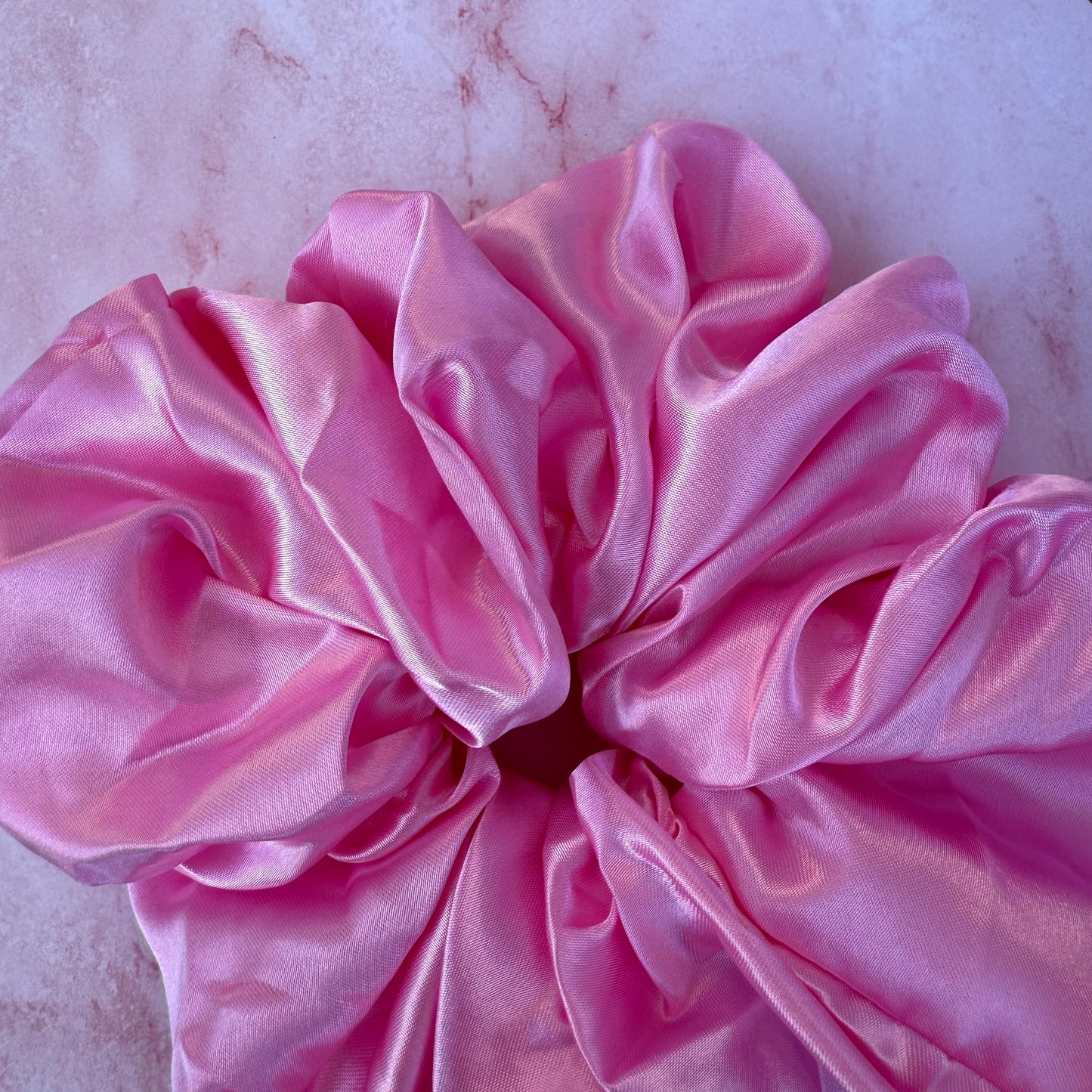 Pink Maxi Scrunchie