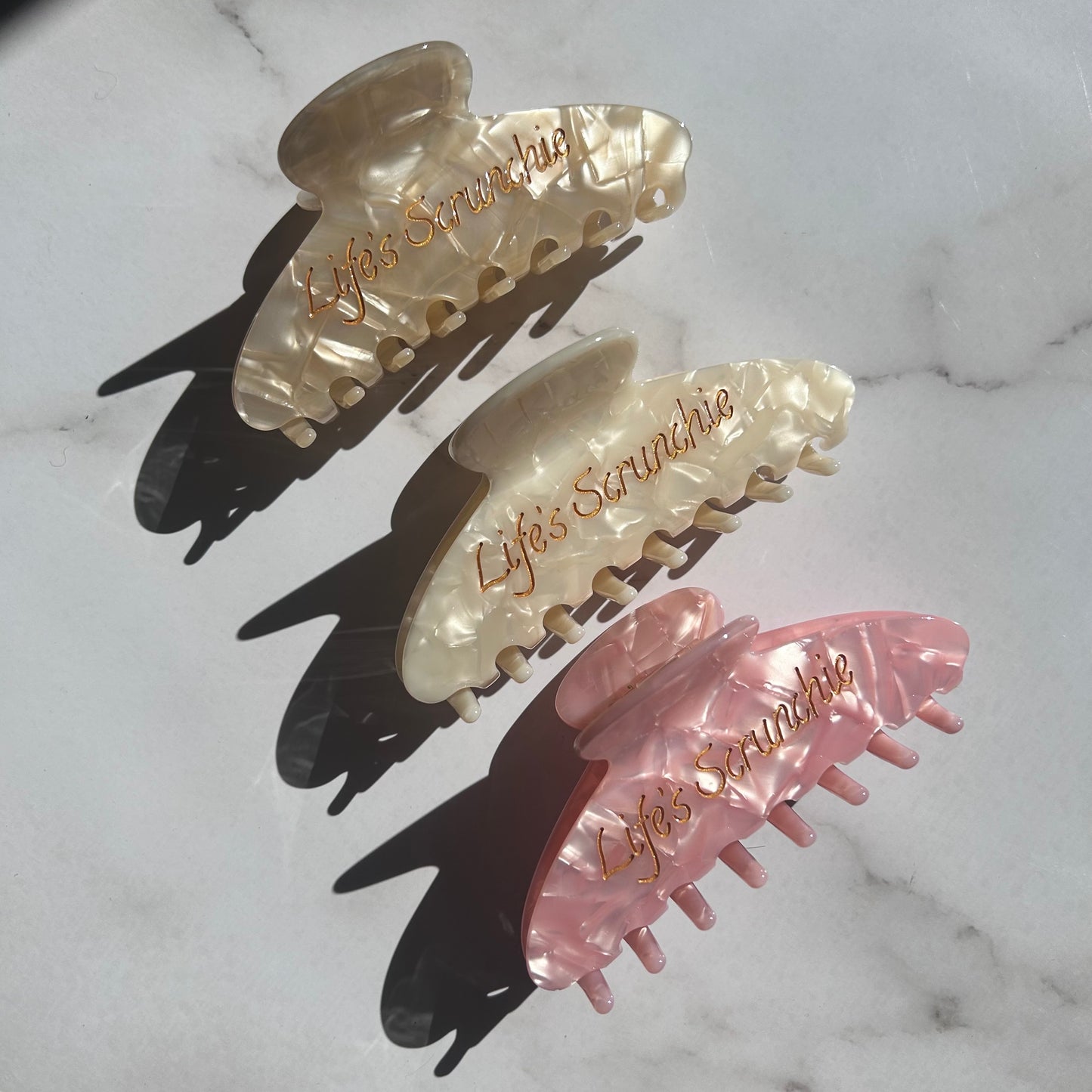 Pretty in Pink Claw Clip