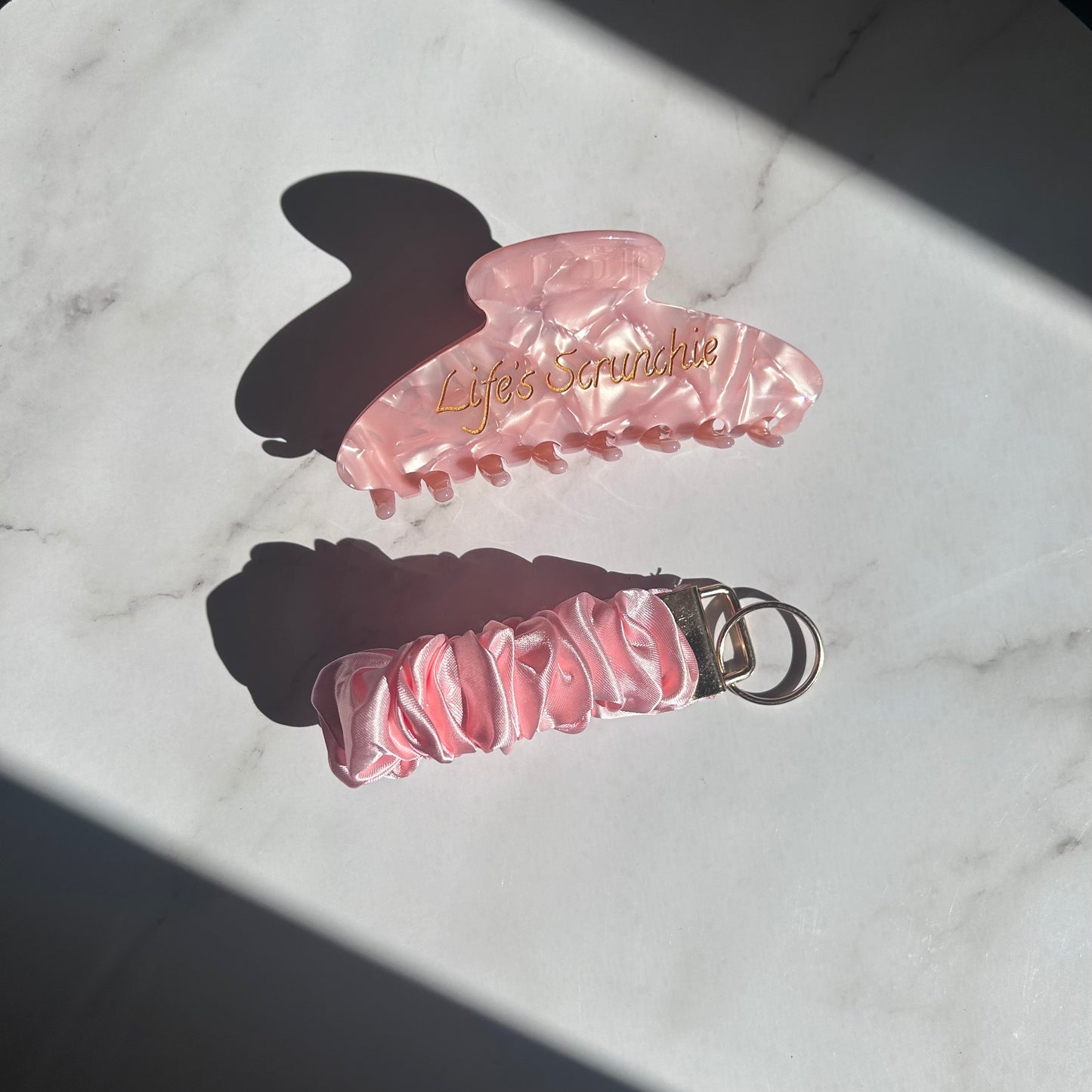 Pretty in Pink Claw Clip