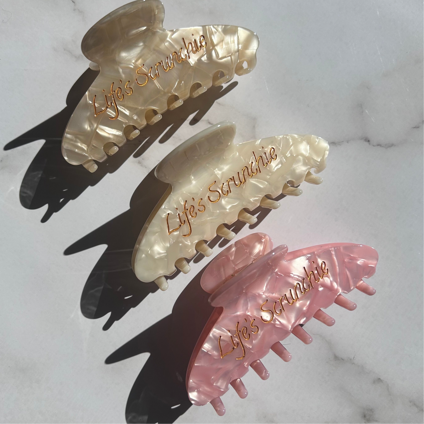 Pretty in Pink Claw Clip