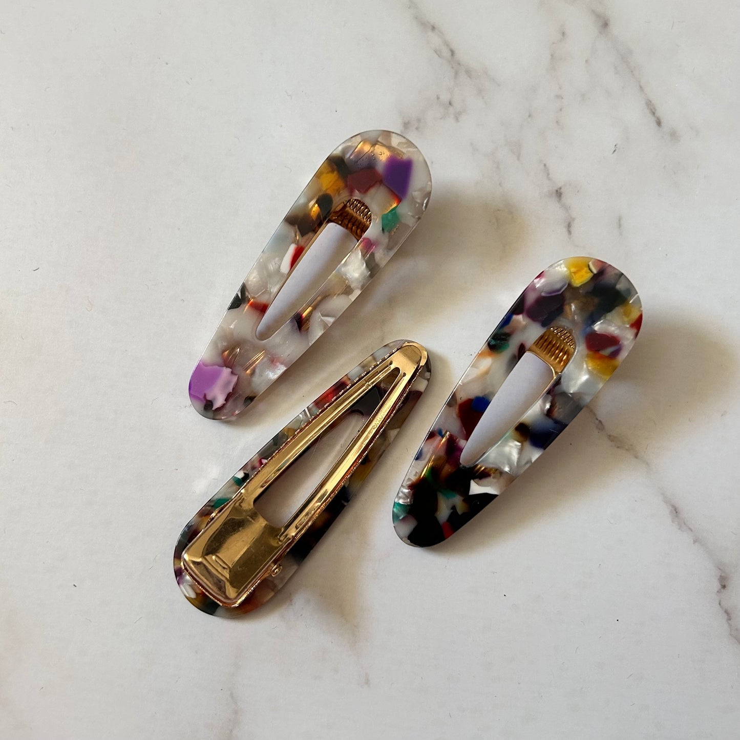 Colourful Point Hair clip