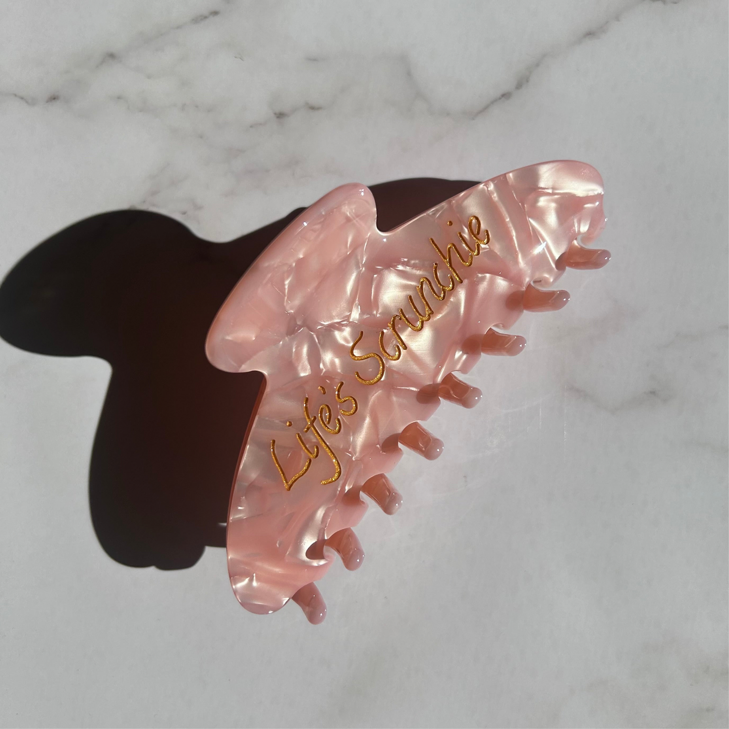 Pretty in Pink Claw Clip