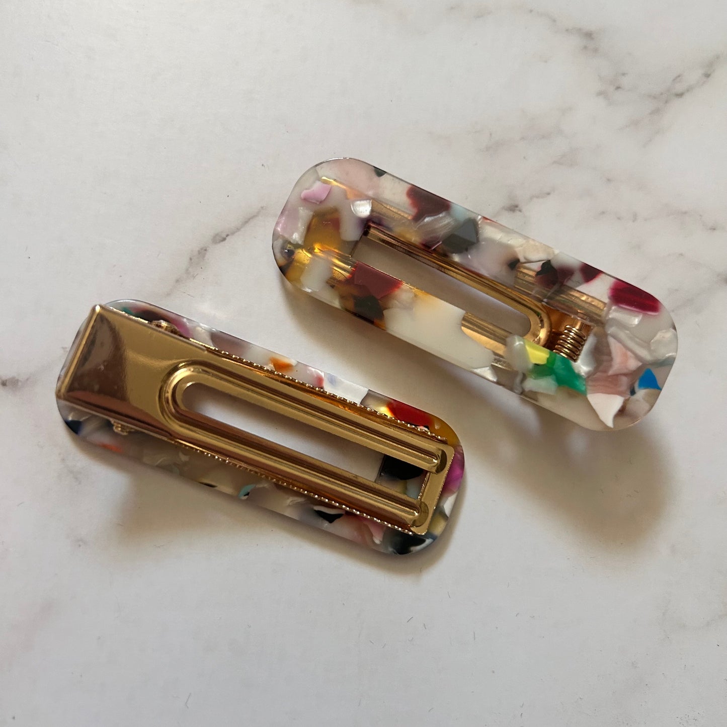 Colourful Round Hairclip