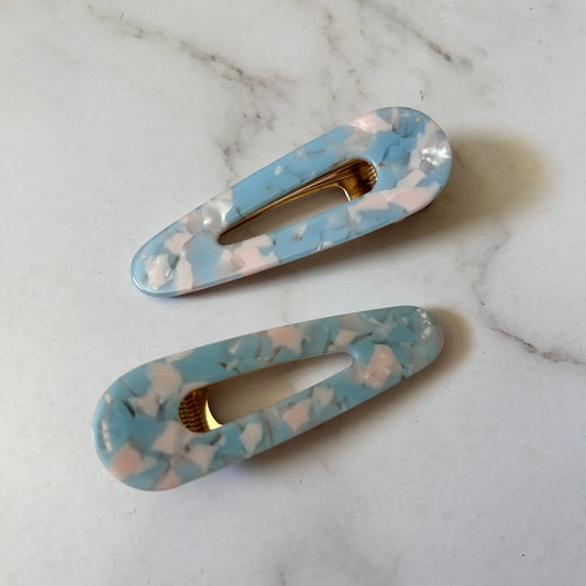 Bubblegum Point Hairclip