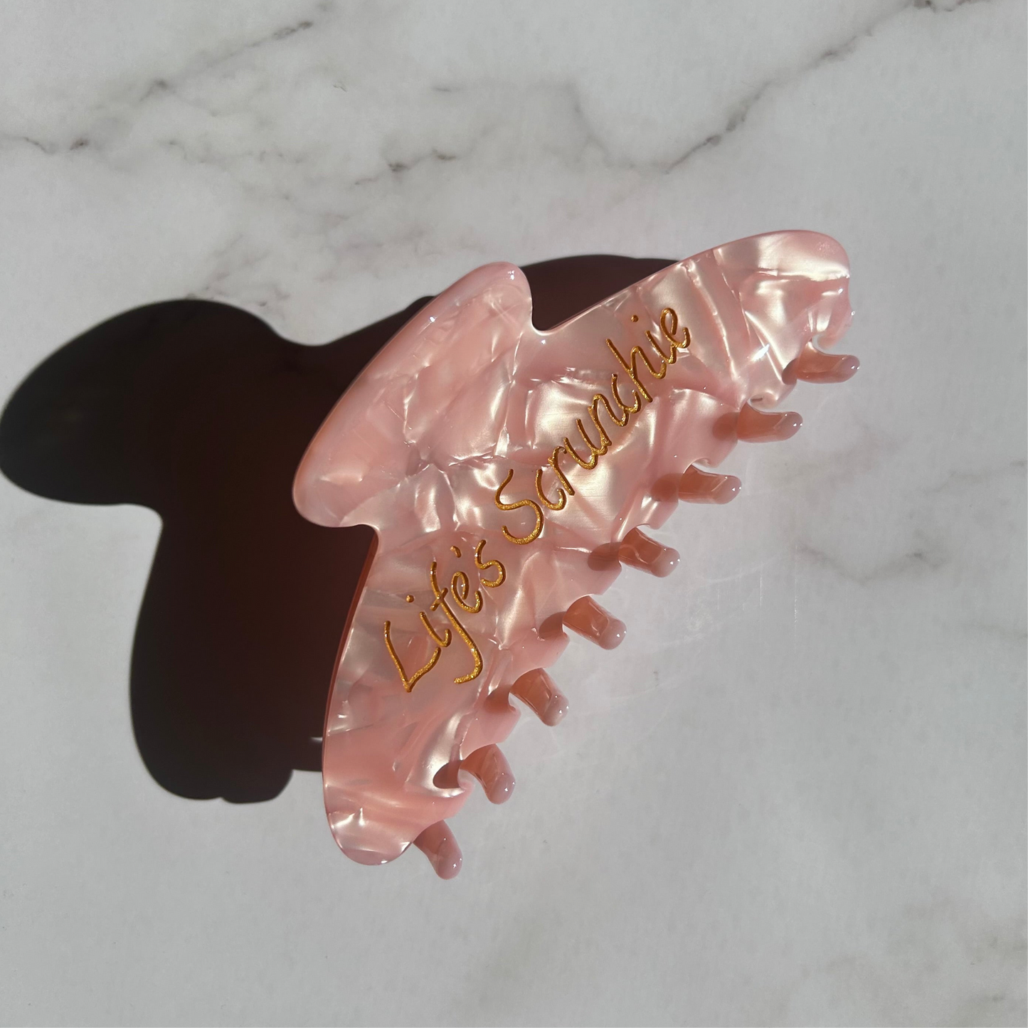 Pretty in Pink Claw Clip